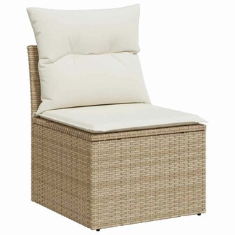 Bankstel 4 st poly rattan 5