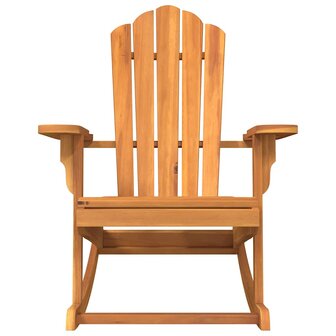 Schommelstoel Adirondack massief teakhout 4