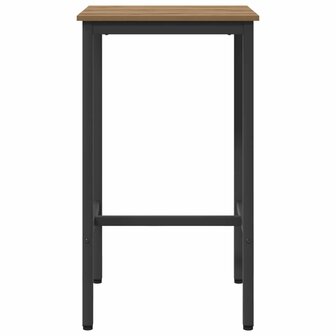 Bartafel 52 x 52 x 90 cm Bewerkt hout Artisanaal eiken 3