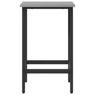 Barkruk Grijs Sonoma 40 x 32 x 64 cm Bewerkt hout 3