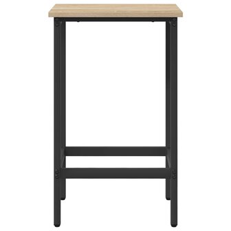Barkruk Sonoma Eiken 40 x 32 x 74 cm Bewerkt hout 3