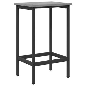 Barkruk Grijs Sonoma 40 x 32 x 74 cm Bewerkt hout 2