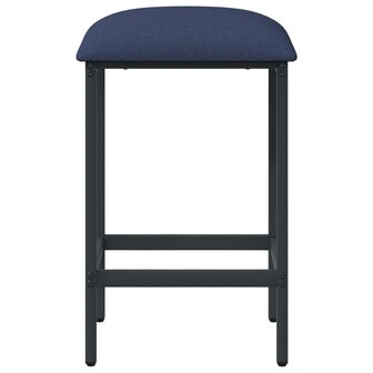 Barkruk Blauw 40 x 32 x 64 cm Bewerkt hout 3