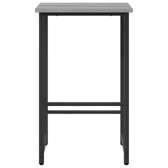 Barkruk Grijs Sonoma 40 x 32 x 64 cm Bewerkt hout 3