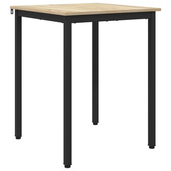Eettafels 60 x 60 x 75 cm METAAL Vierkant 2