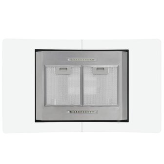 Eilandafzuigkap LCD-scherm sensor 756 m&amp;sup3;/u LED 90 cm 5
