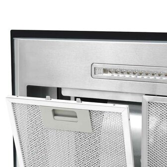 Eilandafzuigkap LCD-scherm sensor 756 m&amp;sup3;/u LED 90 cm 7