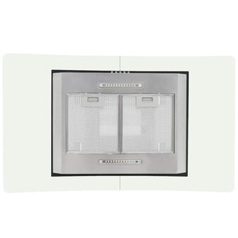 Eilandafzuigkap 756 m&amp;sup3;/u LED 90 cm roestvrij staal 5