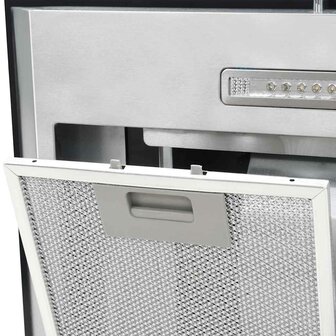 Eilandafzuigkap 756 m&amp;sup3;/u LED 90 cm roestvrij staal 7