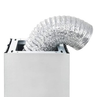 Eilandafzuigkap 756 m&amp;sup3;/u LED 90 cm roestvrij staal 9