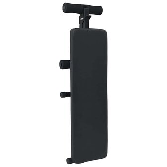 Opkrolbank Zwart 124 x 33,5 x 55 cm Gepoedercoat staal 2