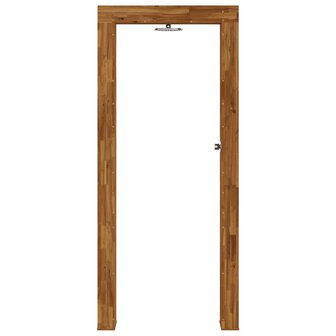 Buitendouche 226 cm Massief acaciahout en roestvrij staal 3
