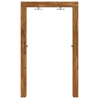 Buitendouche 226 cm Massief acaciahout en roestvrij staal 3