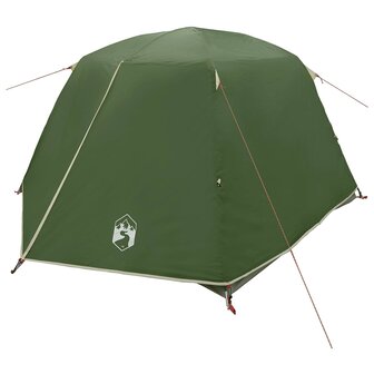 Backpacking Tent 2-persoons Groen 185T Polyester met PU Coating 3