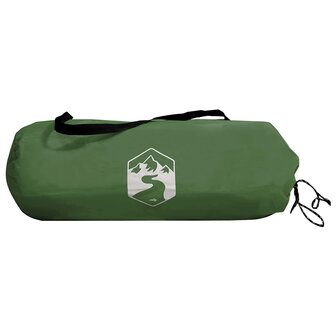 Backpacking Tent 2-persoons Groen 185T Polyester met PU Coating 8