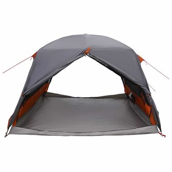 Backpacking Tent 2-persoons Grijs en Oranje 5