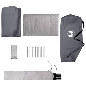 Backpacking Tent 2-persoons Grijs en Oranje 9