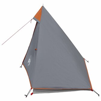 Backpacking Tent 222 x 85 x 125 cm Grijs en Oranje 7