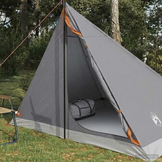 Backpacking Tent 4-persoons Grijs en Oranje 3