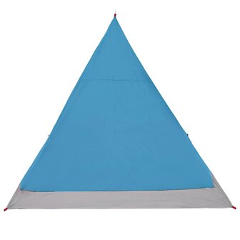 Backpacking Tent 2-persoons Blauw 185T Polyester met PU Coating 7