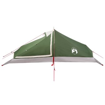 Backpacking Tent 4-persoons Groen 185T Polyester met PU Coating 5