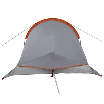 Backpacking Tent 2-persoons Grijs en Oranje 6