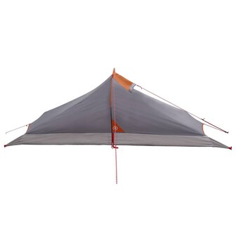 Backpacking Tent 2-persoons Grijs en Oranje 7