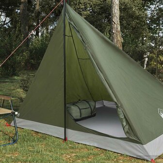 Backpacking Tent 4-persoons Olijfgroen 3