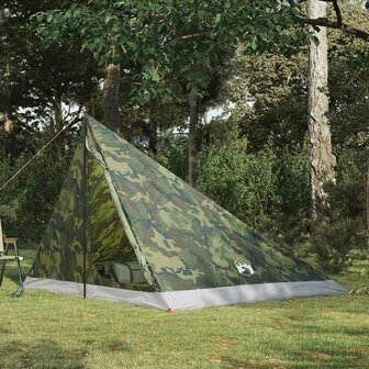 Backpacking Tent 4-persoons Camouflage 1