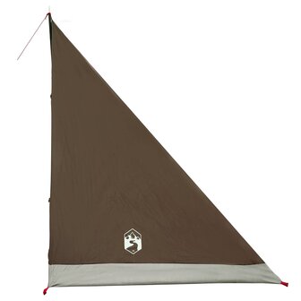 Backpacking Tent 2-persoons Bruin en Grijs 6