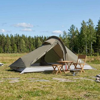 Backpacking Tent 4-persoons Bruin en Grijs 1