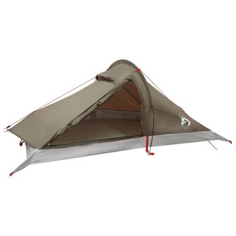 Backpacking Tent 4-persoons Bruin en Grijs 2