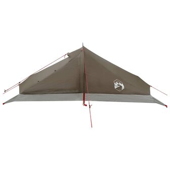 Backpacking Tent 4-persoons Bruin en Grijs 5