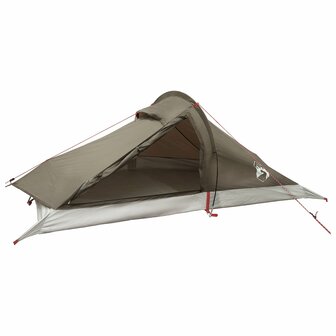 Backpacking Tent 2-persoons Bruin en Grijs 2