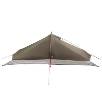Backpacking Tent 2-persoons Bruin en Grijs 7