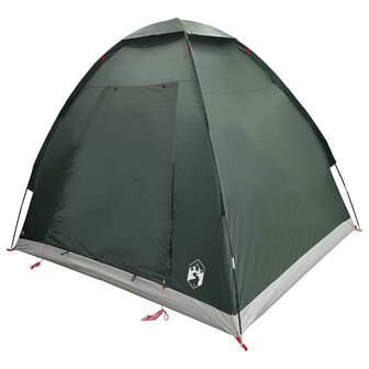 Kamperen tent 2-persoons Legergroen Polyester en staal 3