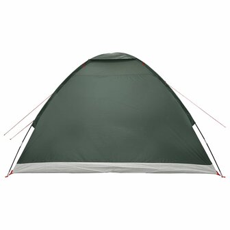 Kamperen tent 4-persoons Legergroen Polyester en staal 7