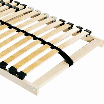 Lattenbodem Bruin 100 x 190 cm Massief beukenhout 3