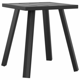Tuintafel 34x34x38 cm staal antracietkleurig 2