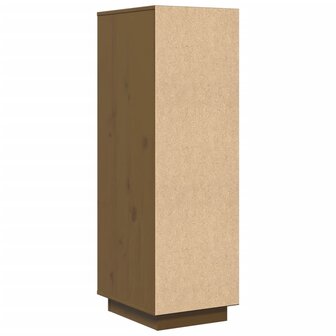 Hoge kast 34x40x108,5 cm massief grenenhout honingbruin 8