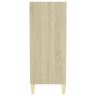 Dressoir 57x35x90 cm bewerkt hout sonoma eikenkleurig 5