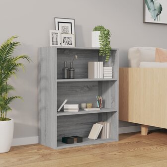 Hangkast 69,5x32,5x90 cm grijs sonoma eikenkleurig 3