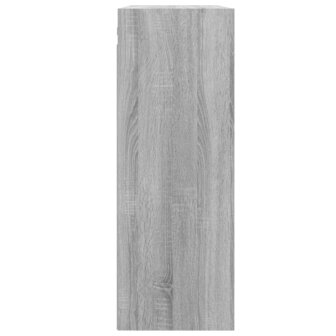 Hangkast 69,5x32,5x90 cm grijs sonoma eikenkleurig 6