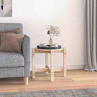 Salontafel &amp;Oslash; 52,5x45 cm massief grenenhout 1