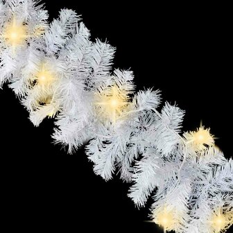 Kerstslinger met LED-lampjes 10 m wit 6