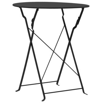 3-delige Bistroset staal zwart 2