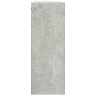 Hangkast 69,5x32,5x90 cm betongrijs 6