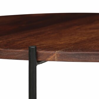 2-delige Salontafelset 60x35 cm massief acaciahout 6