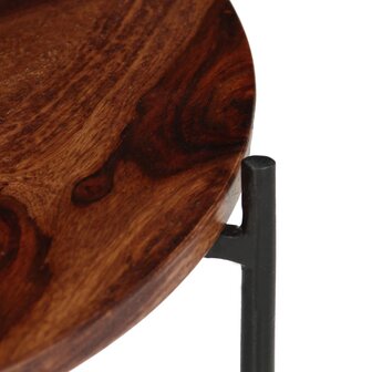2-delige Salontafelset 60x35 cm massief acaciahout 7