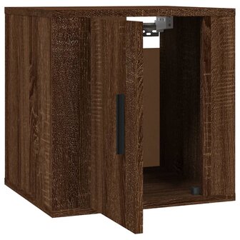 Tv-wandmeubel 40x34,5x40 cm bruin eikenkleur 5